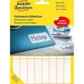 Avery Zweckform Universaletikett Maße: 50 X 14 Mm (b X H) Werkstoff: Papier
