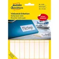 Avery Zweckform 3336 Haushaltsetiketten selbstklebend (50 x 14 mm, 672 Aufkleber auf 28 Bogen, Vielzweck-Etiketten für Haushalt, Schule und Büro zum Beschriften und Kennzeichnen) blanko, weiß