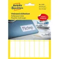 672 Stück AVERY Zweckform Etiketten 3336 weiß 50,0 x 14,0 mm rechteckig weiß