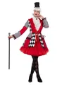 Harlekin Jacke für Damen - Damenjackett für Zirkus, Clowns und Karneval Größe: