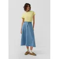 s.Oliver Midirock Rock High Rise-Jeansrock mit Elastikbund blau 36