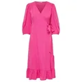 ONLY Wickelkleid Damen Kleid ONLOLIVIA (1-tlg) rosa S