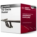 Anhängerkupplung abnehmbar für Dacia Duster 11.2013-01.2018 neu