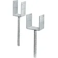 Stützenfuß PPD 100x70x126x5mm STA st.verz.z.Bet.