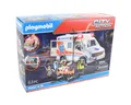 Playmobil® Playmobil 71232 City Action Rettungswagen mit Licht und Sound Spielbausteine, (71232)