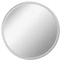 FACKELMANN LED Spiegel rund Ø 80 cm MIRRORS / Wandspiegel mit umlaufender LED / Maße (B x H x T): ca. 80 x 80 x 3 cm / hochwertiger Badspiegel / Durchmesser 80 cm