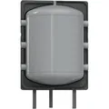 Daikin Mini Pufferspeicher, 100 Liter mit Dämmung, Innengerät, für Heizsysteme, grau