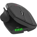 Contour Unimouse | Preisgekrönte ergonomische Maus mit Daumenauflage | Wiederaufladbare, kabellose Maus | Vertikale Maus für Linkshänder| Anpassbarer Winkel (35-70 Grad) | 6 Tasten | Für Windows + Mac