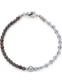 LEONARDO Edelstahlarmband Leonardo Damen-Armband Edelstahl Glasstein, Modern