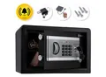 KESSER® Elektr. Tresor Inkl. Batteriebox Elektronischer Safe 3x Doppelbolzenverriegelung Boden Wandtresor Möbeltresor Innenbeleuchtung Panzerschrank Zahlenschloss