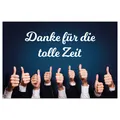 10 Abschiedskarten Klappkarten +10Kuverts  Abschied Kollege Kollegin Ruhestand