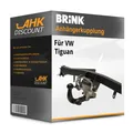 Für VW Tiguan 09.2007-04.2016 BRINK Anhängerkupplung schwenkbar NEU