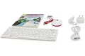 Raspberry Pi Foundation Raspberry Pi 400 Kit Mini-PC, weiß/pink