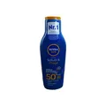 1x NIVEA SUN Schutz & Pflege Sonnenschutz Sonnencreme 50+ LSF Wasserfest - 200ml