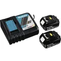 Makita DLX2533TJ Akku-Kombo-Kit DDF489 + DTW300 + 2x5Ah + Makpac