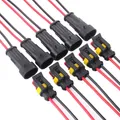 Kabel Steckverbinder Auto Elektrische Anschluss Wasserdicht 5 Set 2 Polig
