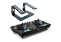 HERCULES DJ Controller Hercules DJ Control Inpulse T-7 mit Laptopständer BK, (Inkl DJ-Software), DJ-Controller mit authentischem Plattenspieler-Feeling