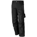 Qualitex Workwear Arbeitsbundhose strapazierfähige PROfessionals Arbeitshose aus faserverstärktem Gewebe schwarz 106