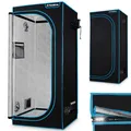 PlantiGrow - Growbox – Indoor Gewächshaus, Anzuchtzelt, Zuchtzelt, Anbauzelt - 60x60x180