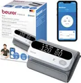Beurer BM 59 Oberarm-Blutdruckmessgerät, Manschette ohne Schläuche und Kabel, LED-Risikoindikator, Arrhythmie-Erkennung, Manschette für 22-42 cm, mit App, Datenübertragung zu Apple Health und co.