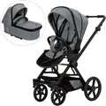Hartan Kombi-Kinderwagen Ivy GTR Outdoor mit Falttasche, Made in Germany grau