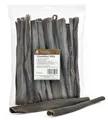 Kaureks Natur Hundeleckerlies Hirschhaut 800g ca. 25-30 cm natürliche Zahnpflege für Hunde, wie Pferdekopfhaut, Rinderkopfhaut