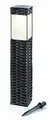 LED Solar Standleuchte Rattan warmweiss 3500 K