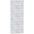 vidaXL Duschrollo 120x240cm Quadratmuster Duschvorhang Badewannenvorhang Rollo