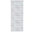 vidaXL Duschvorhang Duschrollo 120x240 cm Quadratmuster Breite 120 cm