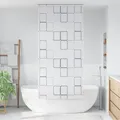 Duschrollo 120x240 cm Quadratmuster