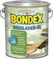 BONDEX Gartenholz Douglasien-Öl, 4 l, Wasser-stop Abperleffekt, Wetterschutz,