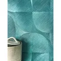 Newroom Vliestapete, Blau Tapete Modern Muster - Mustertapete Retro Petrol Türkis Geometrisch Grafisch Linien Verlauf für Wohnzimmer Schlafzimmer Küche blau
