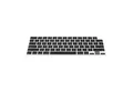 kwmobile Etui Silikon Tastaturschutz für Apple MacBook Pro 14" (2021) A2442, QWERTY US Keyboard Cover Abdeckung - Schwarz