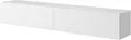 Selsey TV Schrank Board Sideboard Fernsehtisch Fernsehschrank 175 cm Hängend Gefräste Front Weiß Veldio