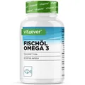 Omega-3 Fischöl = 420 Softgel Kapseln 1000mg Lachsöl 18% EPA & 12% DHA