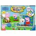 Ravensburger Malen nach Zahlen Peppa Pig, Mal-Set für Kinder, 28764