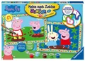 Ravensburger Malen nach Zahlen 28764 - Peppa Pig - Kinder 5-7 Jahren | Spiel