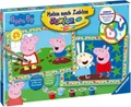 RAVENSBURGER Malen nach Zahlen Junior, Peppa Pig