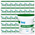 30 x KNAUF Super Finish Sheetrock Fertigspachtel Fugenspachtel Trockenbau 20 kg