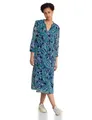 Street One Damen Chiffon Kleid intense aqua 36