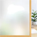 Fensterfolie Sichtschutzfolie Blickdicht Milchglas selbsthaftend UV Schutz