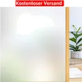 Blickdichte Fensterfolie 44,5 x 200 cm - Selbsthaftend & UV-Schutz von Rabbitgoo