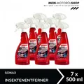 Sonax Insektenentferner Autopflege Reiniger Außenreinigung Glas Lack 7x500 ML