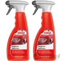 2x 500ml SONAX INSEKTENENTFERNER REINIGER AUTO LACK KUNSTSTOFF GLAS