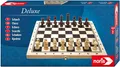 Noris Familienspiel Strategiespiel Deluxe Holz - Schach 606108014