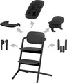 Cybex Lemo 4in1 Hochstuhl Set Stunning Black