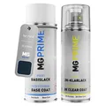 Autolack 2K Spraydosen Set für Ford 3CYCWWA PN3BH0 E Ink Blue Metallic