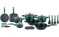 21-tlg Topfset Kochgeschirr-Set Zl-8542 Pots & Pans Coated, Cooking Pot Set, Induction Pots Set, Cooking Pots, Induction Cookware Set, Pot Set, Suitable for Induction Cookers