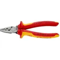 KNIPEX VDE-Crimpzange Adernendhülsen, 2-K, 180mm, 0,5-16mm