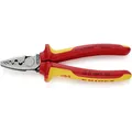 Knipex  97 78 180 Crimpzange  Aderendhülsen 0.25 bis 16 mm²
